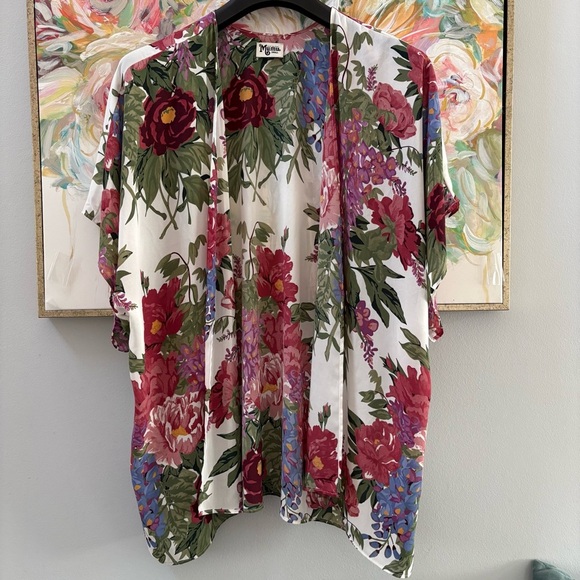 Show Me Your MuMu Other - Show Me Your Mumu Floral Kimono Cover-Up Size Small